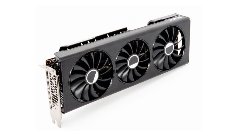 XFX Speedster QICK 319 Radeon™ RX 7700 XT Black Edition