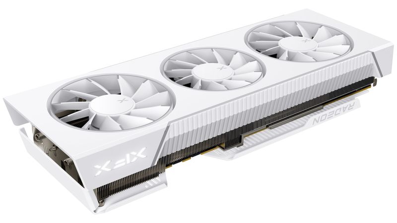 XFX Quicksilver AMD Radeon RX 7800 XT Magnetic Air Gaming Graphics Card Arctic White