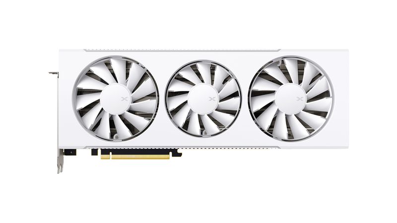 XFX Quicksilver AMD Radeon RX 7800 XT Magnetic Air Gaming Graphics Card Arctic White